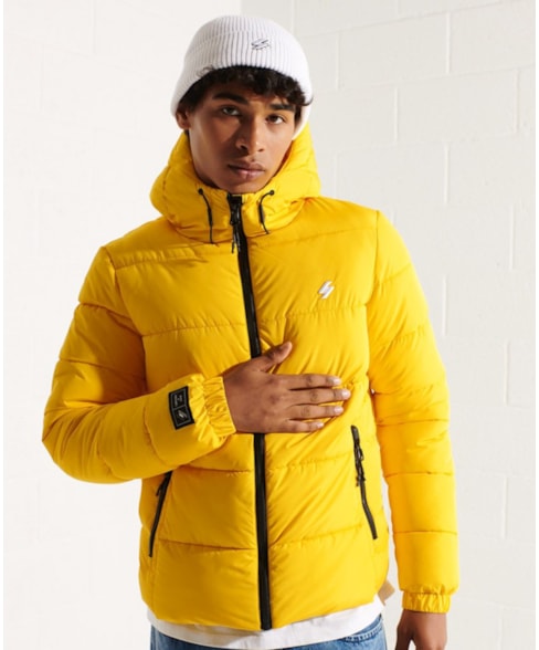 M5011212A | Hooded Sports Puffer