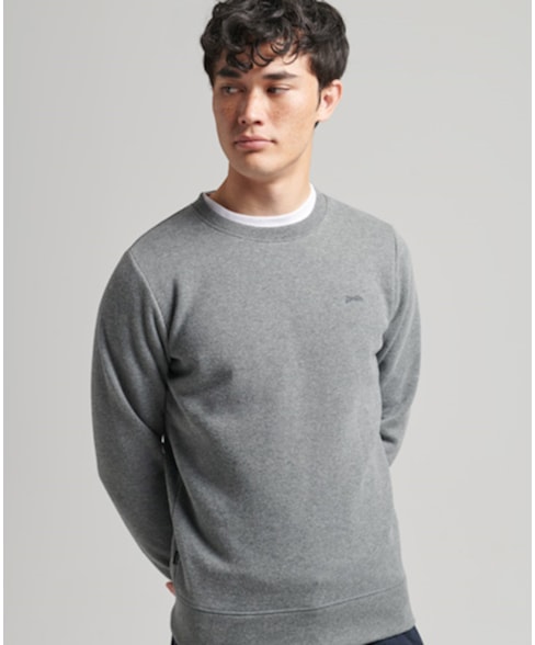M2012397A | Essential sweatshirt met ronde hals en logo