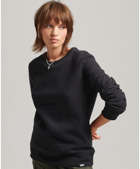 W2011783A | Essential sweatshirt van biologisch katoen met ronde hals