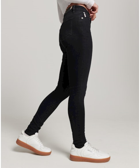 W7010796A | Skinny vintage jeans met hoge taille