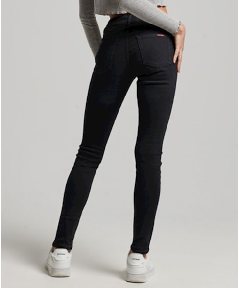 W7010798A | Vintage skinny jeans van biologisch katoen met middelhoge taille