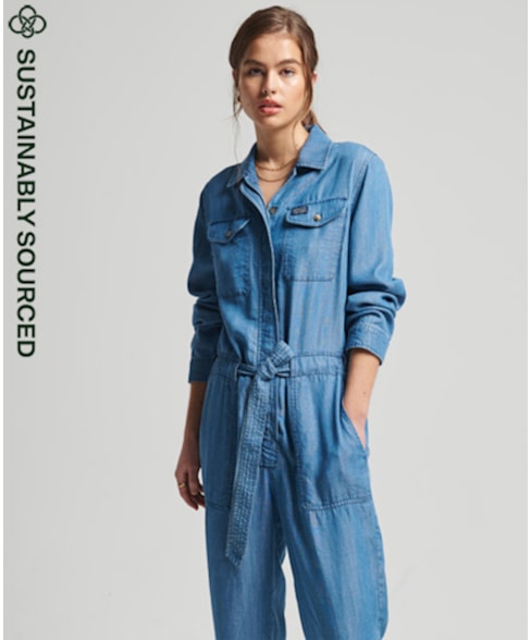W8011022A | Geweven Vintage overall
