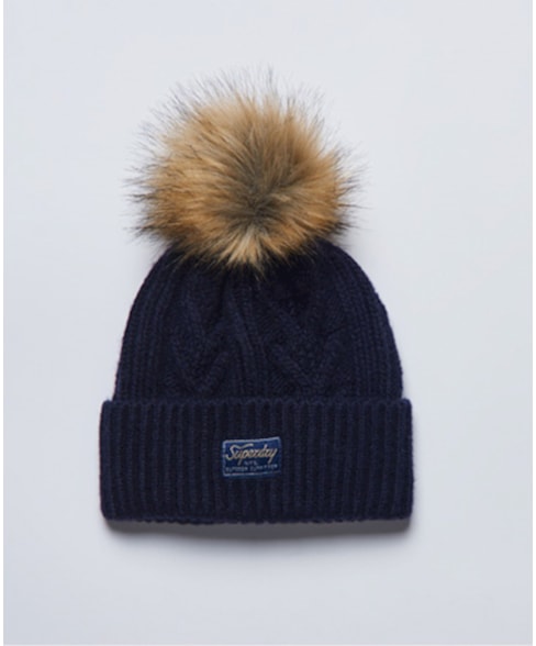 W9010139A | Luxe kabelbeanie